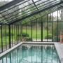 Chargé par visiteur le 10/08/2015 - Poolhouse in staal en glas