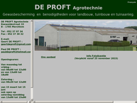 Site de De Proft Agrotechnie