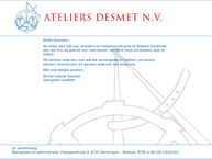 Desmet Ateliers Bvba