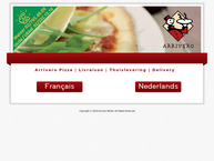 Site de Arrivero Pizza