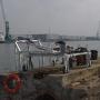 Het inzagen van kaaimuren  zowel  boven als onder de waterlijn met ons zelf ontwikkelde toestel