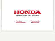 Site de Honda Belgium