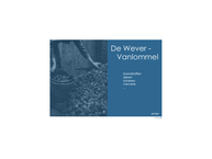 Site de De Wever-Vanlommel Bvba