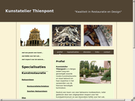 Site de Kunstatelier Gerard Thienpont