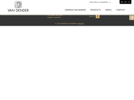 Site de Van Dender Chocolatier