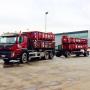Transport afvalcontainer Catte Containers