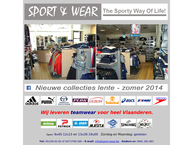 Site de Godderis Sport & Wear
