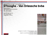 D'hooghe C-Van Driessche Bvba