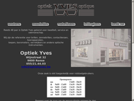 Site de Optiek Yves bvba