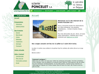 Site de Poncelet Scierie SA