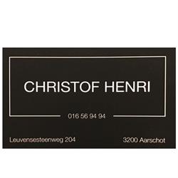 Christof Henri bvba