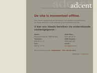 Site de Adcent BVBA