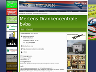 Site de Mertens Drankencentrale BVBA