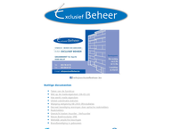 Site de Exclusief Beheer BVBA