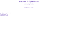 Site de Geunes & Gijbels BVBA