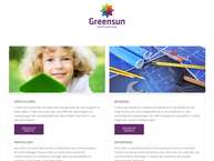 Site de GreenSun SPRL