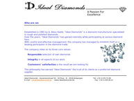 Site de Ideal Diamonds BVBA