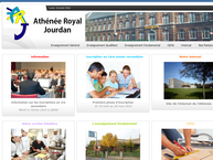Site de Athénée Royal Jourdan, Ecole Direction et Secrétariat