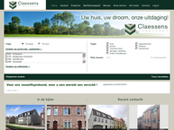 Site de Claessens Makelaars