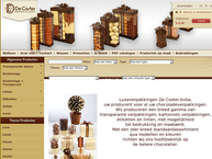 Site de De Coster Luxeverpakkingen bvba