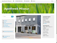 Site de Apotheek Miseur Katrien