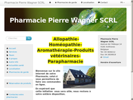 Site de Pharmacie Pierre Wagner scrl