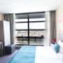 Compact room with terrace