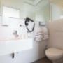Bathroom compact room with terrace