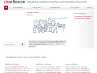 Site de Clearfinance NV