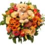 montage floral de la boutique fleurs mathy de wavre