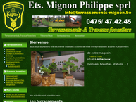 Site de Mignon Philippe sprl
