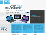 Site de Pyramid Consulting sprl