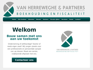 Site de Van Herreweghe & Partners CVBA