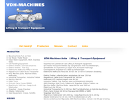 Vdh-Machines Bvba, Lifting & Transport Equipment