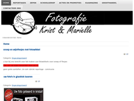 Site de Fotografie Krist & Marielle