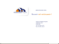 Site de Vanhoof Building Projects B.v.b.a.