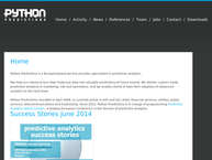 Site de Python Predictions B.v.b.a.
