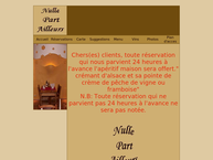Site de Nulle Part Ailleurs Sprl