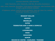 Site de Asd/Aide Et Soins à Domicile Du Brabant Wallon Asbl