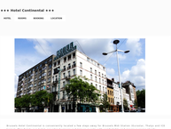 Brussels Hotel Continental Sprl
