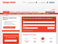 Site de Vedior Interim nv
