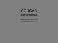 Cougar Construction Sprl
