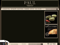 Site de Boulangerie - Patisserie Paul