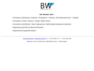 B.w. Consult Bvba