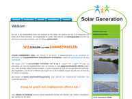 Site de Solar Generation