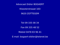 Bogaert Didier