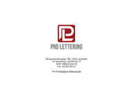 Site de Pro-Lettering