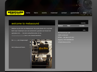Site de Meba Sound Vof