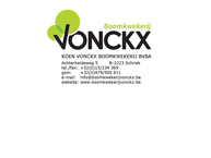 Koen Vonckx Boomkwekerij
