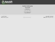 Site de Netshift Bvba